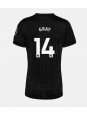 Billige Tottenham Hotspur Archie Gray #14 Bortedrakt Dame 2025-26 Kortermet